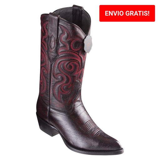 Botas de Avestruz Panza Horma Puntal LAB