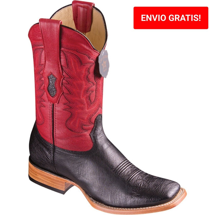Botas de Avestruz Panza Suave Horma Ancha