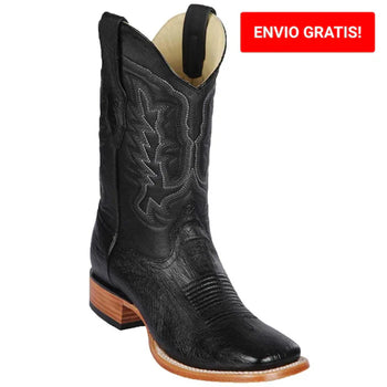 Botas de Avestruz Panza Suave Horma Ancha LAB