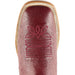 Botas de Avestruz Pata con Venado Horma Amplia LAB