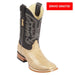 Botas de Avestruz Panza Suave Horma Ancha