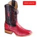 Botas de Avestruz Panza Suave Horma Ancha LAB
