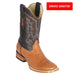 Botas de Avestruz Panza Suave Horma Ancha
