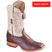 Botas de Avestruz Panza Suave Horma Ancha LAB - Image 2