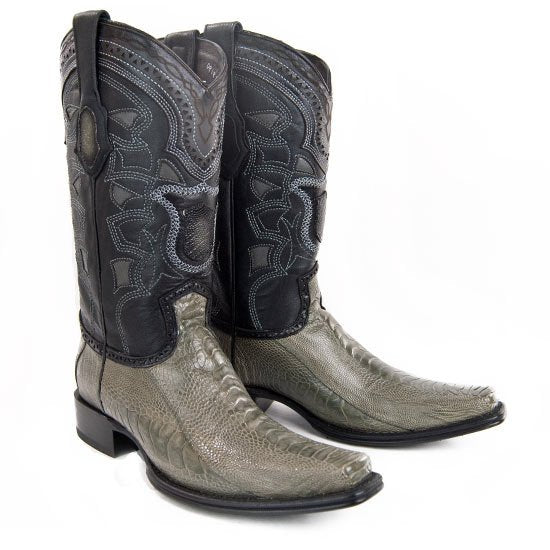 Botas de Avestruz Pata Horma Europea LAB