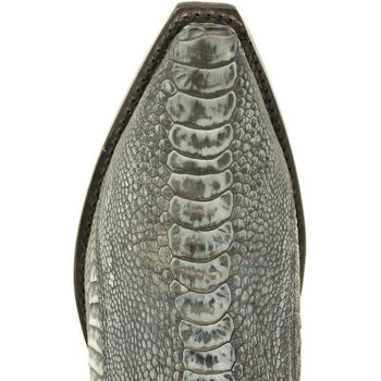 Botas de Avestruz Pata Horma Punta Recortada - Image 2