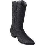 Botas de Avestruz Pata Original Horma Semi Redonda LAB