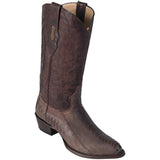 Botas de Avestruz Pata Original Horma Semi Redonda