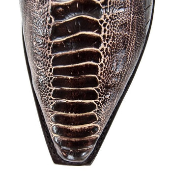 Botas de Avestruz Pata Punta Recortada - Image 6