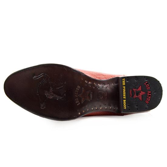 Botas de Avestruz Original Horma Roper Color Miel LAB - Image 7