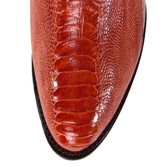 Botas de Avestruz Original Horma Roper Color Miel LAB - Image 5