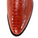 Botas de Avestruz Original Horma Roper Color Miel LAB