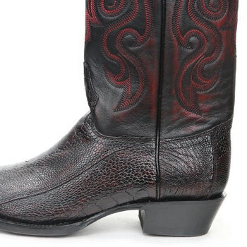 Botas de Avestruz Pata Punta Redonda LAB - Image 4