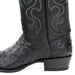 Botas de Avestruz Punta Recortada