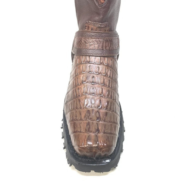 Botas de Cocodrilo Caimán Biker Cola para Motociclista - Image 5