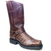 Botas de Cocodrilo Caimán Biker Cola para Motociclista