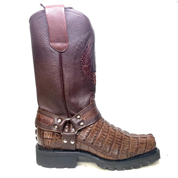 Botas de Cocodrilo Caimán Biker Cola para Motociclista LAB - Image 3