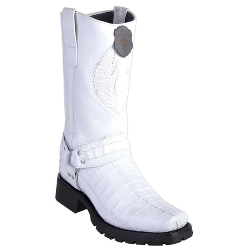 Botas de Cocodrilo Caimán Biker Cola para Motociclista LAB
