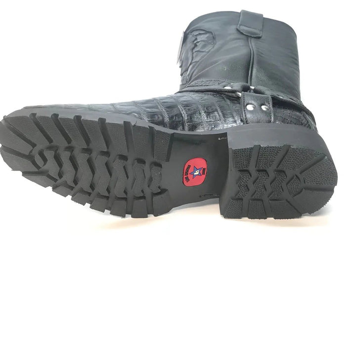 Botas de Cocodrilo Caimán Cola Biker para Motociclista LAB