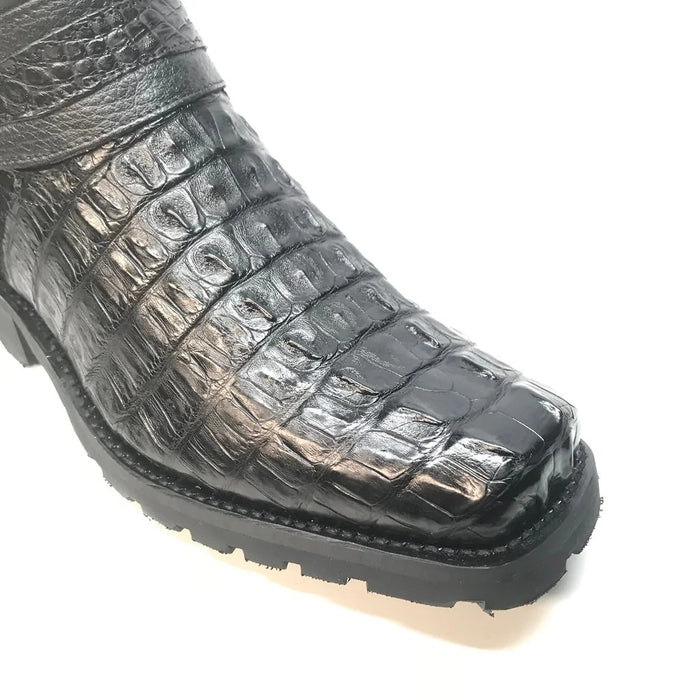 Botas de Cocodrilo Caimán Cola Biker para Motociclista LAB