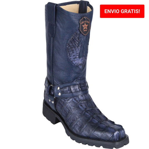 Botas de Cocodrilo Caimán Cola Biker para Motociclista LAB