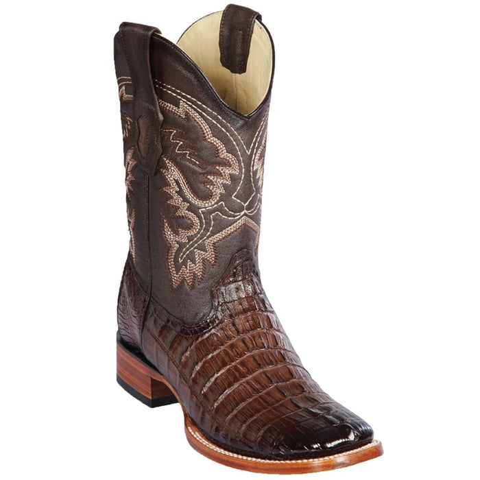 Botas de Cocodrilo Caiman Cola Horma Amplia