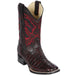 Botas de Cocodrilo Caiman Cola Horma Amplia