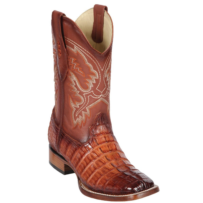 Botas de Cocodrilo Caiman Cola Horma Amplia