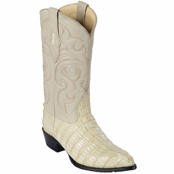 Botas de Cocodrilo - Caiman Cola Horma Puntal- A