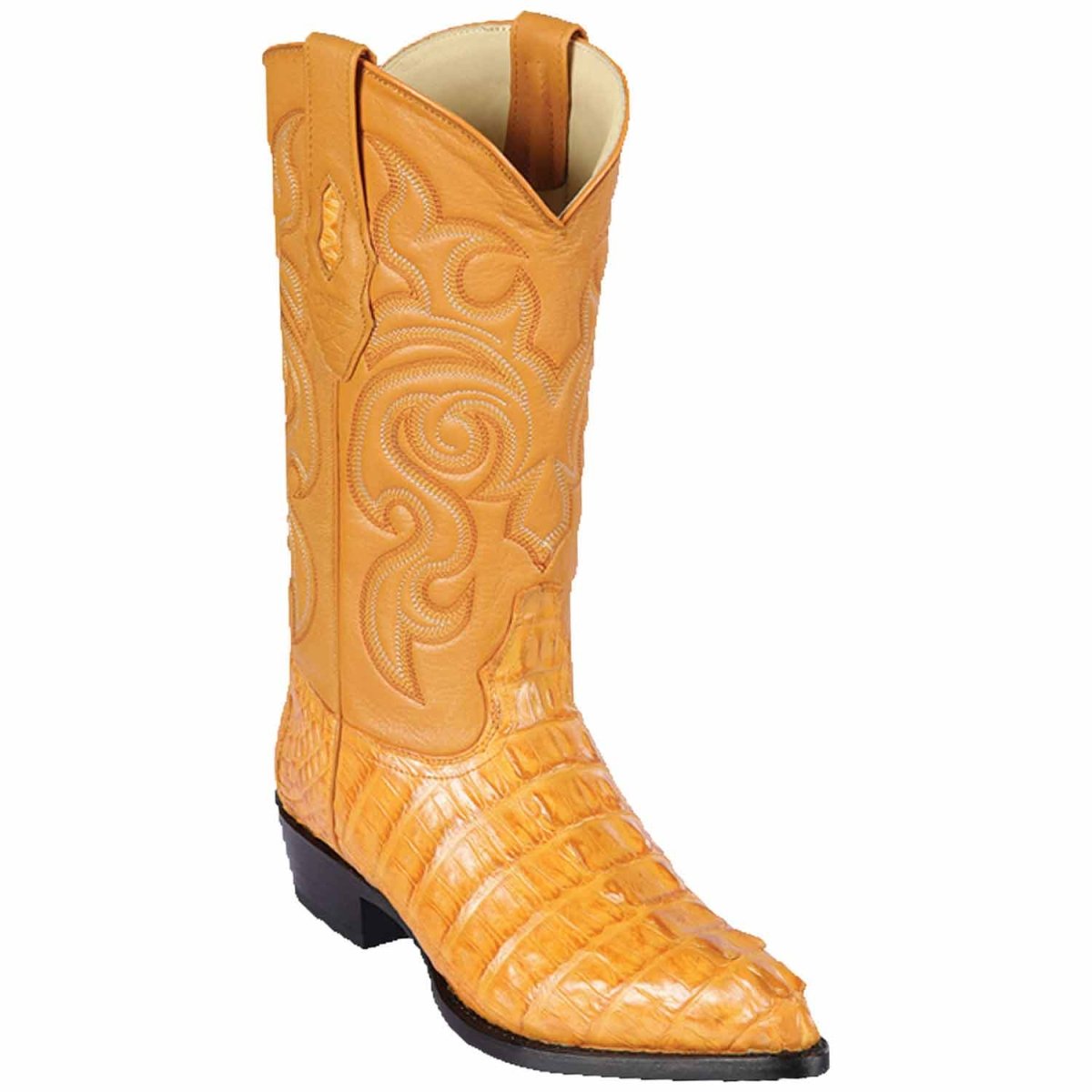 Botas de Cocodrilo - Caiman Cola Horma Puntal- A