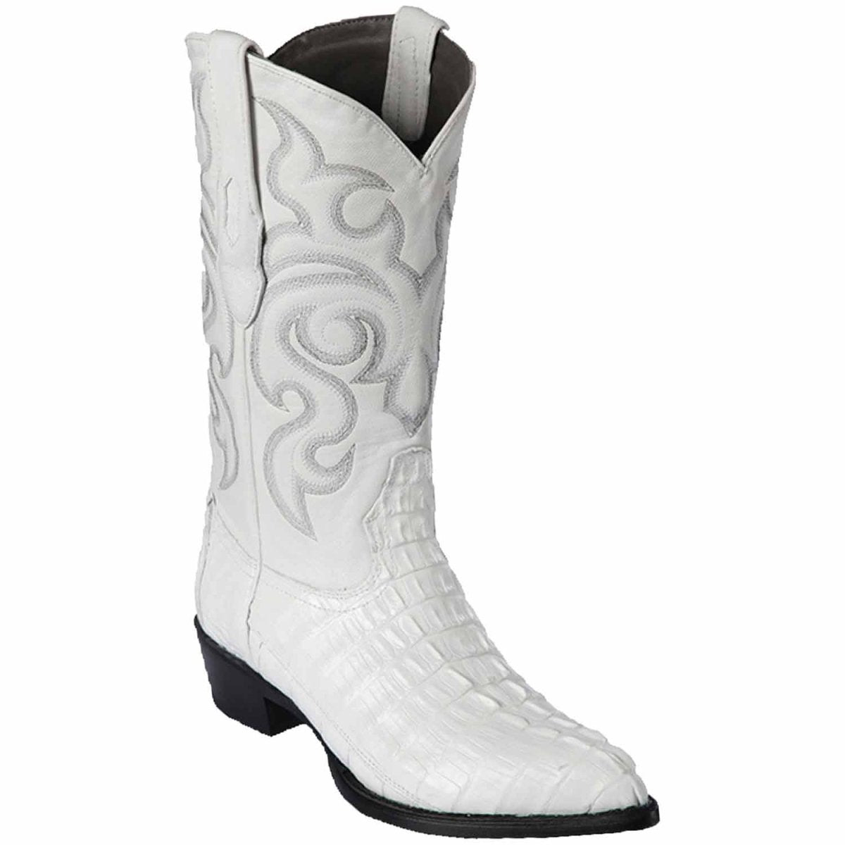 Botas de Cocodrilo - Caiman Cola Horma Puntal- A