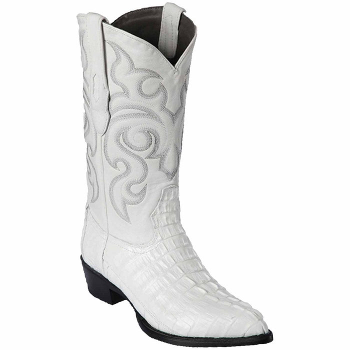 Botas de Cocodrilo - Caiman Cola Horma Puntal- A