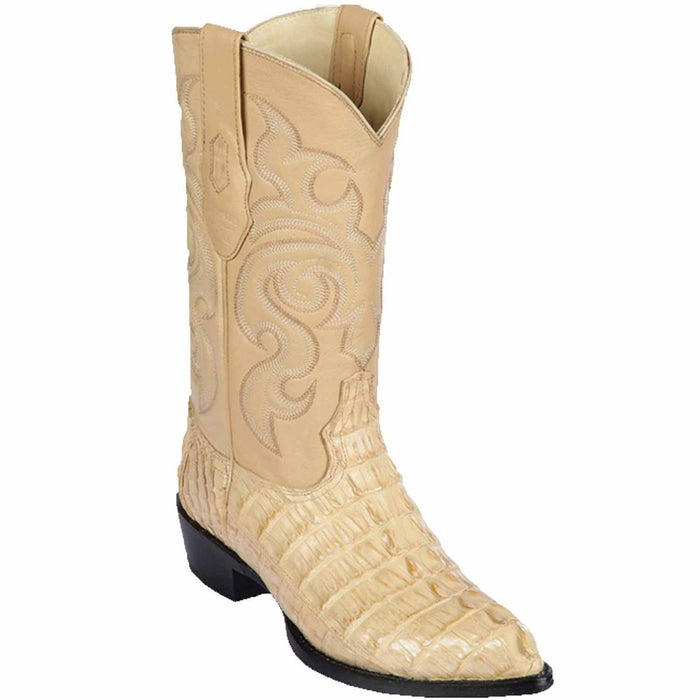 Botas de Cocodrilo - Caiman Cola Horma Puntal- A