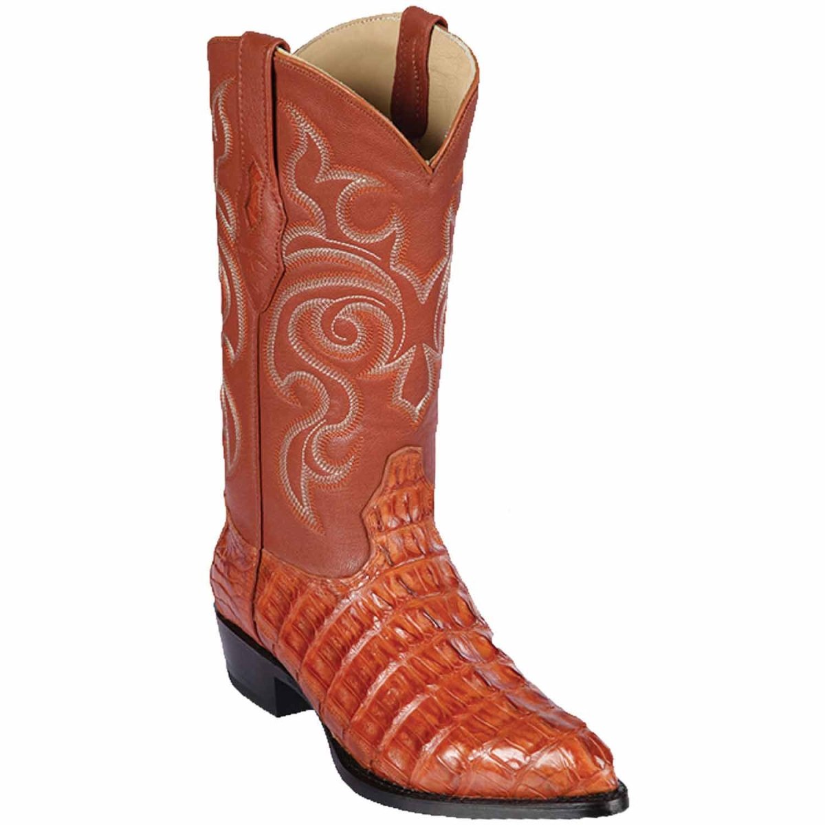 Botas de Cocodrilo Caiman Cola Horma Puntal- B