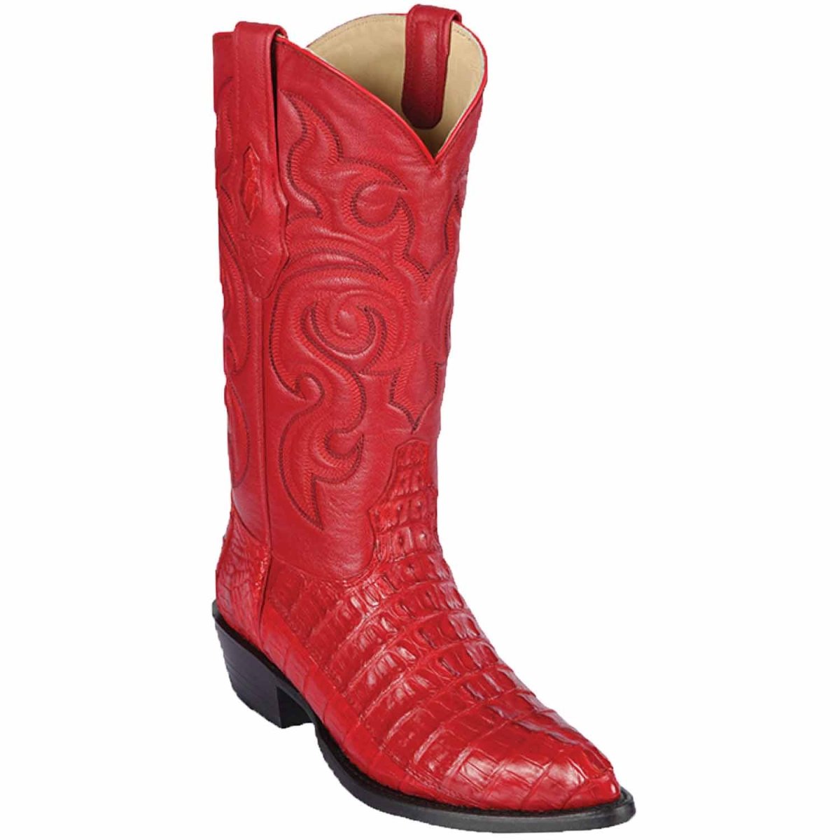 Botas de Cocodrilo Caiman Cola Horma Puntal- B