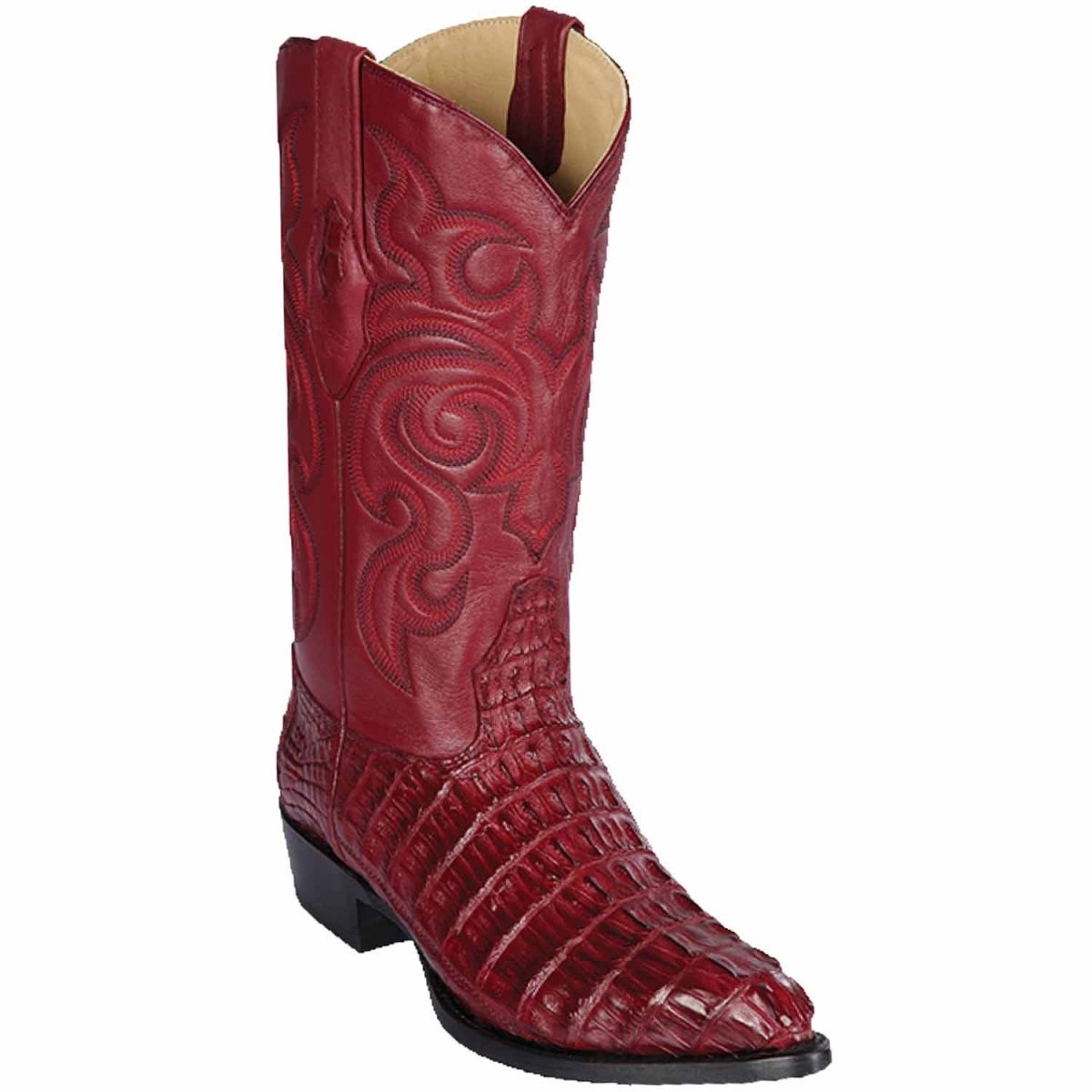 Botas de Cocodrilo Caiman Cola Horma Puntal- B