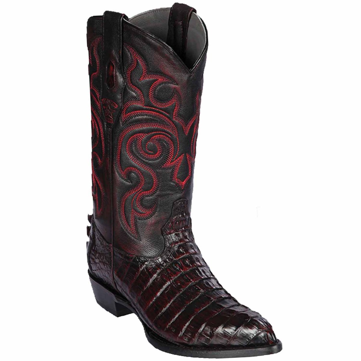 Botas de Cocodrilo Caiman Cola Horma Puntal -C