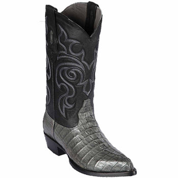 Botas de Cocodrilo Caiman Cola Horma Puntal -C