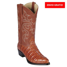 Botas de Cocodrilo Caiman Cola Horma Puntal
