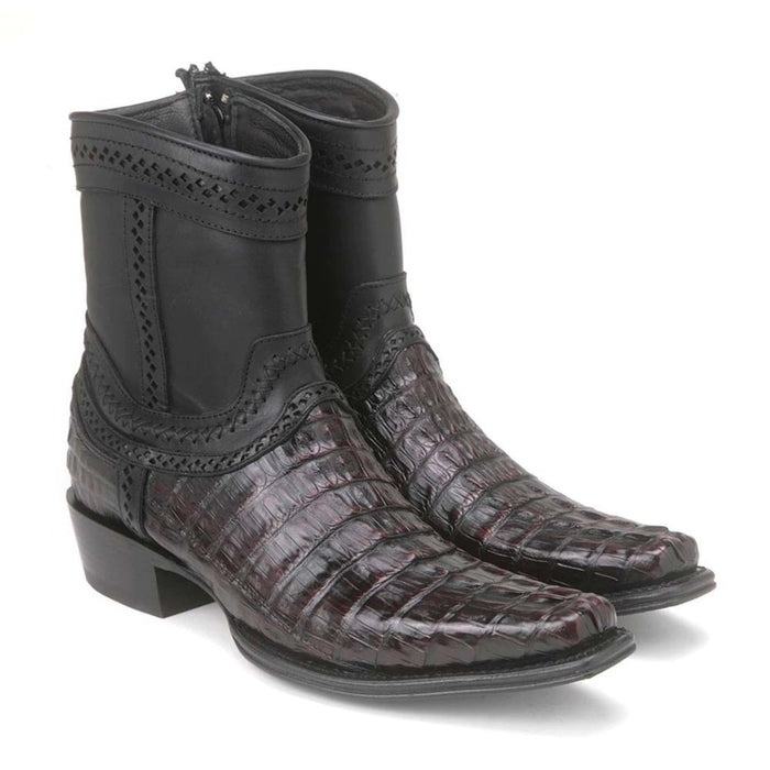 Botas de Cocodrilo Caiman Cola Punta Europea LAB