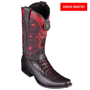 Botas de Cocodrilo Caiman con Venado Horma Europea