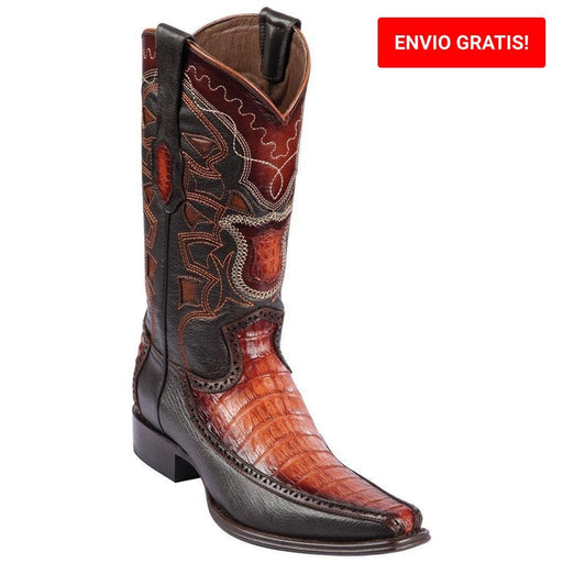 Botas de Cocodrilo Caiman con Venado Horma Europea