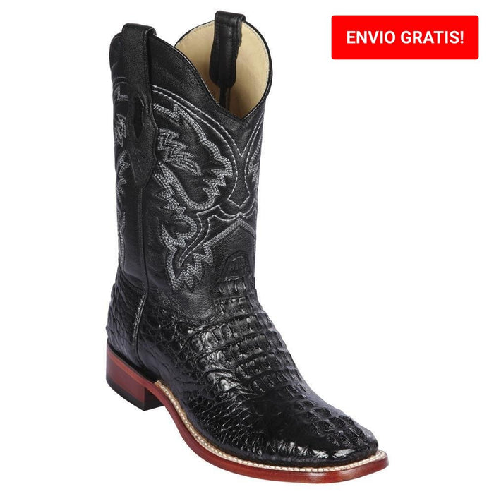 Botas de Cocodrilo Caiman Lomo Horma Amplia LAB