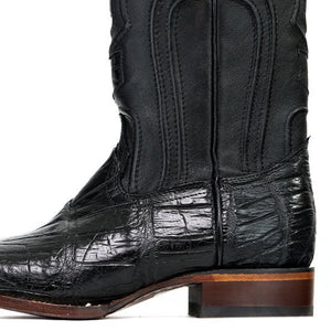 Botas de Cocodrilo Caiman Lomo Horma Amplia LAB