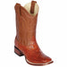 Botas de Cocodrilo Caiman Lomo Horma Cuadrada Amplia