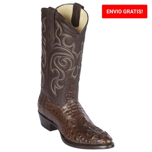 Botas de Cocodrilo Caiman Lomo Original Horma Redonda