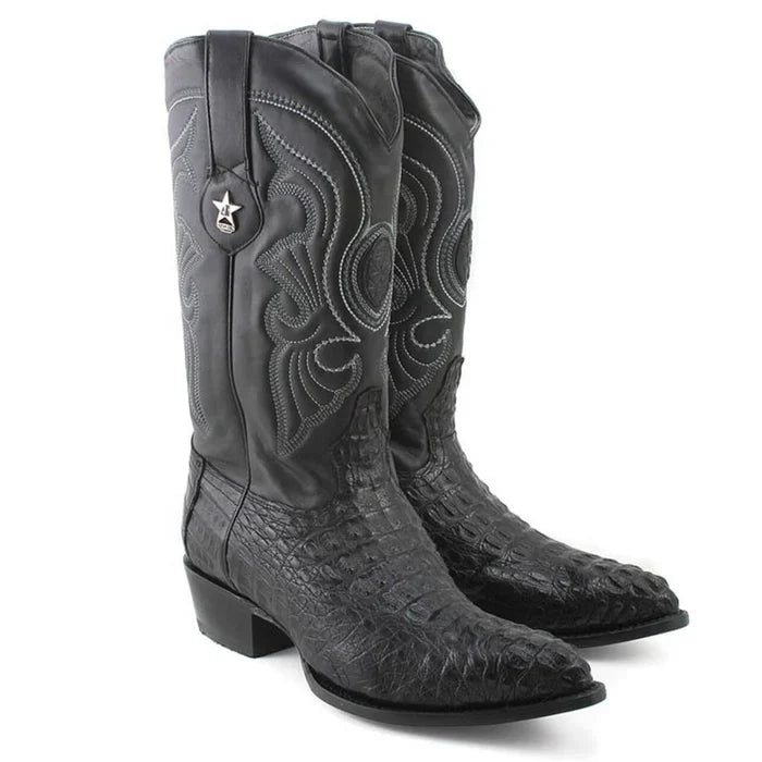 Botas de Cocodrilo Caiman Lomo Puntal LA - Image 7