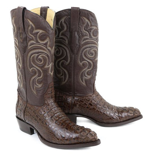 Botas de Cocodrilo Caiman Lomo Puntal