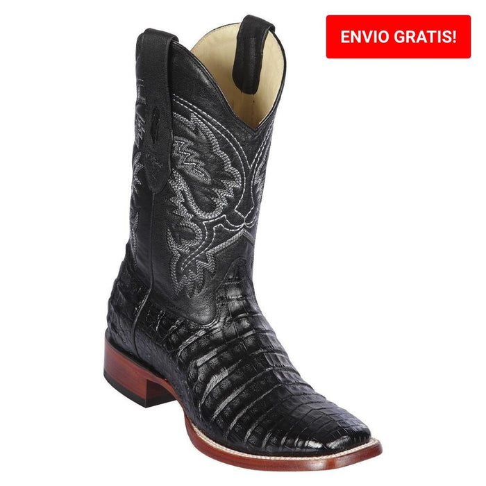 Botas de Cocodrilo Caiman Belly Punta Cuadrada LAB - Image 4