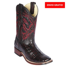 Botas de Cocodrilo Caiman Panza Horma Amplia